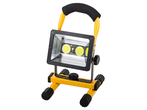 Portrait halogen 2 x led cob 30w baterija