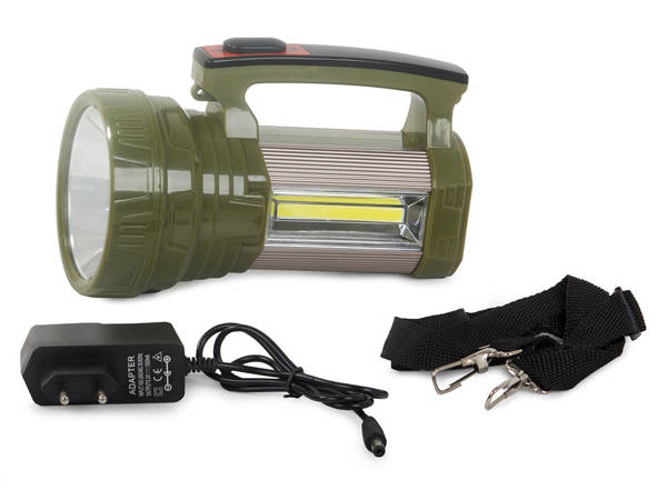 Searchlight power bank saulės led xm-l l2 cob