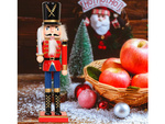 Nutcracker kareivis dewniany dekoratyvinė kalėdinė figūrėlė dovana