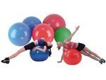 fitness gymball 55 cm treniruočių pompa