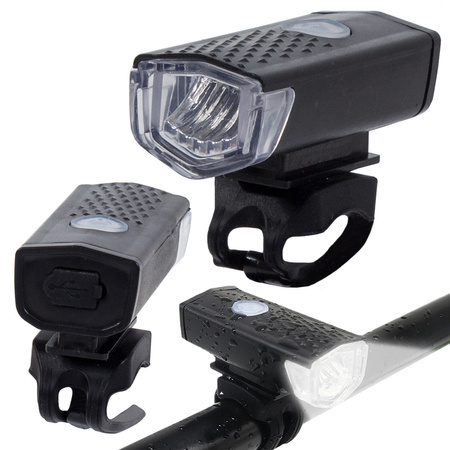 Lampka rowerowa przednia latarka led lampa przód