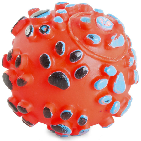 Zabawka dla psa piszcząca gryzak piłka guma kolory