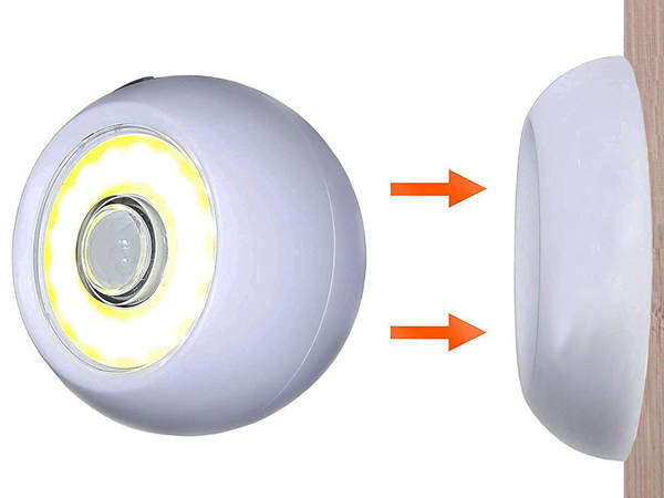 2x lampa lampka led cob 360 na baterie magnes