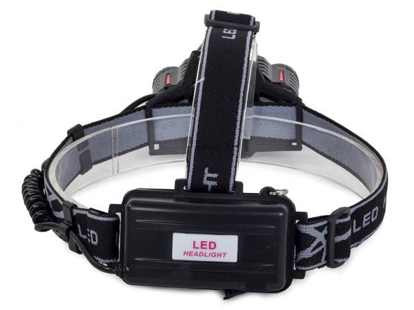 Bailong latarka czołowa led cree xm-l t6 2x xp-e