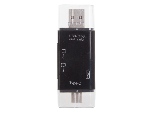 Czytnik kart sd microsd tf usb usb-c micro usb otg