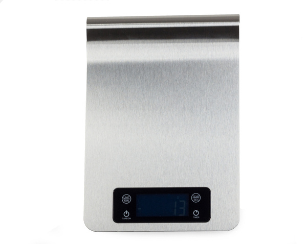 Elektroniczna waga kuchenna płaska stalowa 5kg lcd