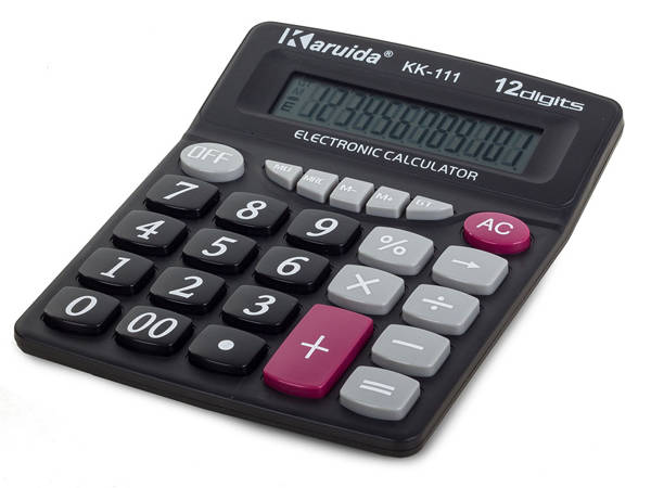 Kalkulator duże cyfry biurowy szkolny duży wygodny