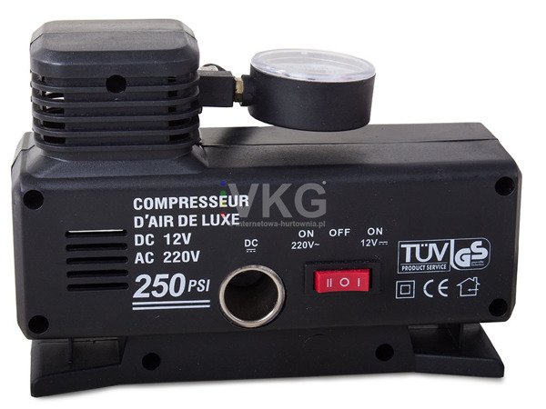 Kompresor samochodowy pompka 230v 12v jakość