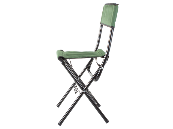 Krzesło wędkarskie oparcie z uchwytem na wędki