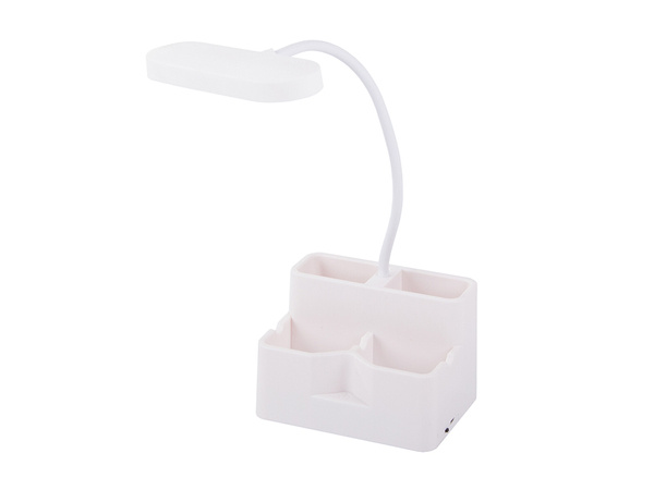 Lampka biurkowa 24 led szkolna na biurko organizer