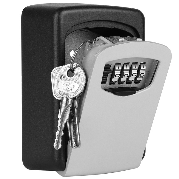Metalowy sejf skrzynka szafka na klucze szyfr kod