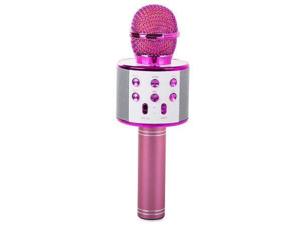 Mikrofon bezprzewodowy bluetooth głośnik radio fm