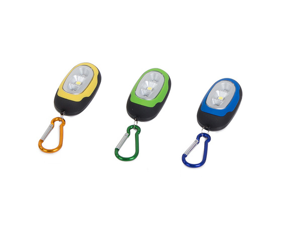 Mini latarka brelok 3 led lampka magnes do plecaka