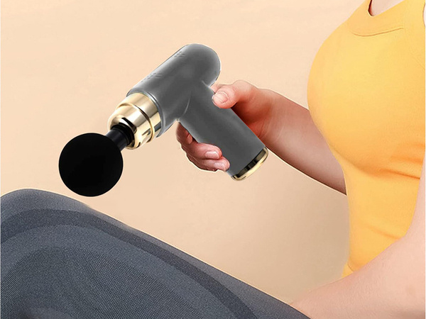 Mini pistolet do masażu ciała mięśni mocny masażer massage gun przenośny