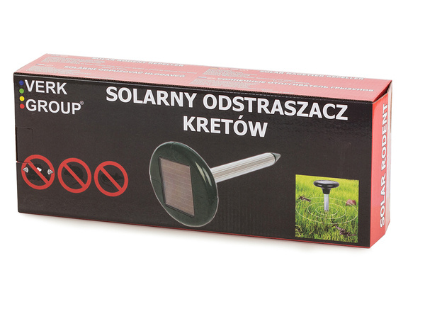 Odstraszacz solarny kretów na krety kreta gryzoni