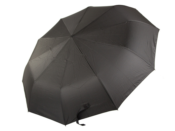 Parasol parasolka składana automat czarny unisex