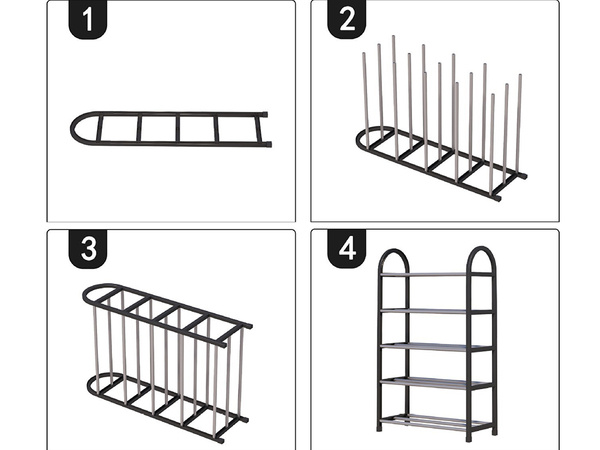 Półka na buty obuwie organizer szafka piętrowa stojak regał 5 poziomów duży