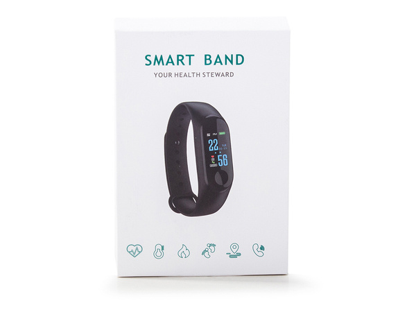 Smartband opaska sportowa smartwatch zegarek M3