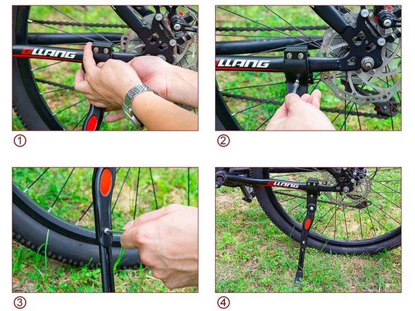 Stopka podpórka regulowana nóżka boczna na rower