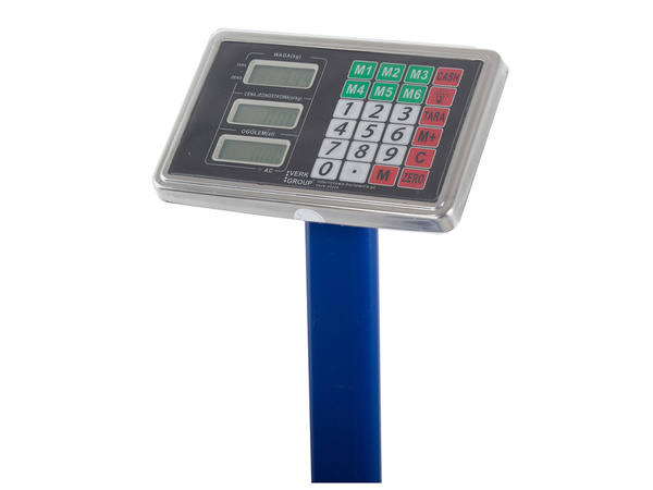 Waga magazynowa sklepowa elektroniczna 100kg lcd