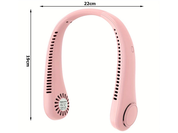 Wentylator wiatrak na szyję przenośny klimatyzator bezprzewodowy akumulator