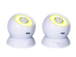 2x lampa lampka led cob 360 na baterie magnes