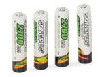 4szt. Bateria akumulatorki aaa r3 up to 2700mah