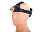 Bailong headlamp zoom led cree xm-l t6 3xaa