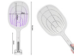 Elektryczna łapka packa na muchy owady lampa uv