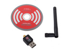 Karta sieciowa wi-fi wifi adapter antena 600mbps