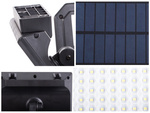 Lampa solarna 181 led z czujnikiem ruchu zmierzchu + pilot ogrodowa uliczna