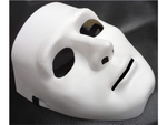 Maska biała na halloween myers horror impreza