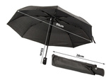 Parasol parasolka składana automat czarny unisex