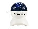 Projektor gwiazd lampka nocna nieba star led usb