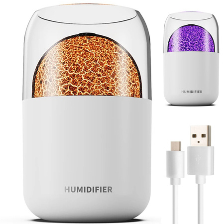 Aer umidificator difuzor aromaterapie condus iluminare cu ultrasunete