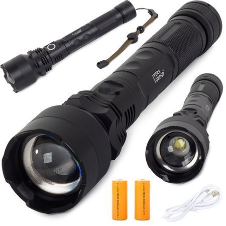 Bailong tactic puternic a condus lanterna xhp50 zoom usb