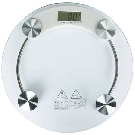 Electronic bathweight 180kg glass cântar lcd