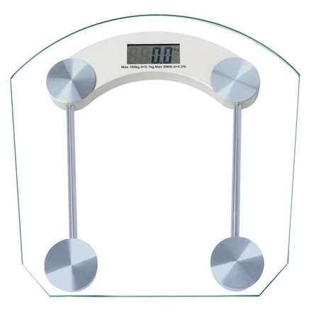 Electronic bathweight 180kg glass cântar lcd