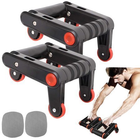 Rola de exerciții sprijină push-up-uri 2in1