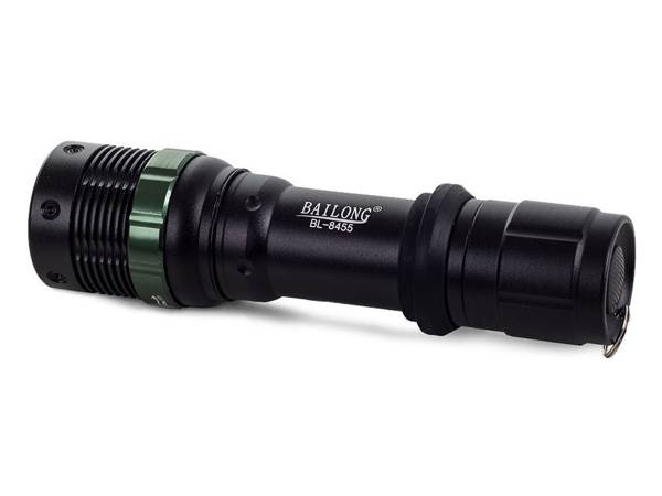 Bailong lanternă tactică zoom cree diodă xml-t6