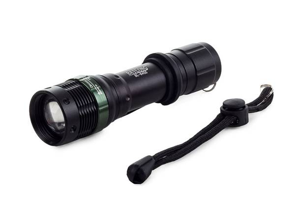 Bailong lanternă tactică zoom cree diodă xml-t6