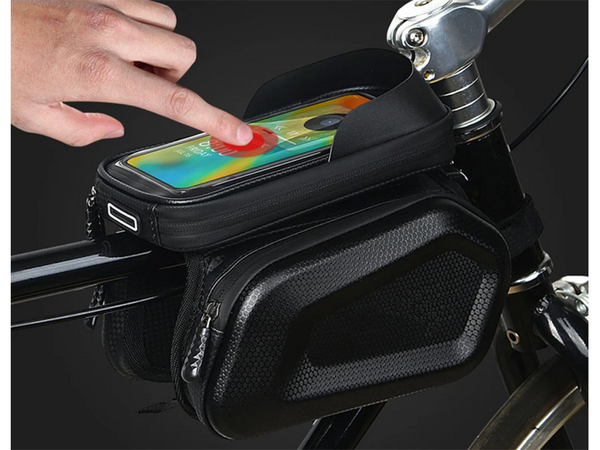 Bicicletă cadru pannier telefon caz biciclete impermeabil