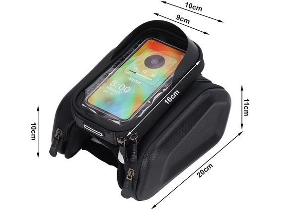 Bicicletă cadru pannier telefon caz biciclete impermeabil