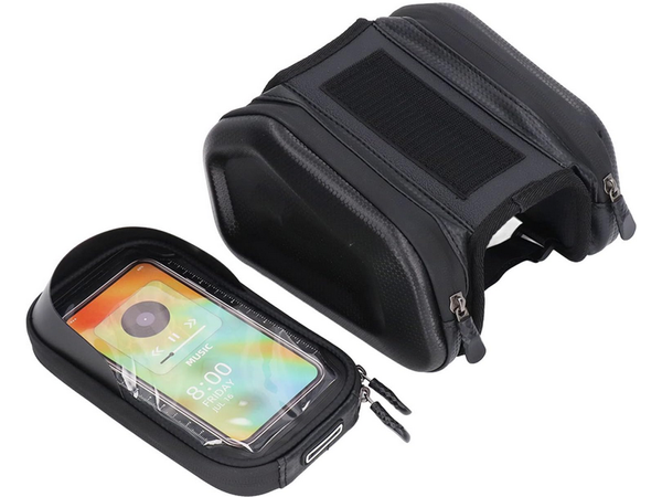 Bicicletă cadru pannier telefon caz biciclete impermeabil