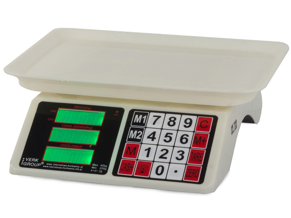 Calculator electronic peste de magazin 40kg 2g