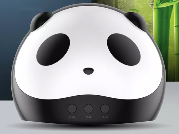 Lampă de unghii 15 leduri uv hibride geluri panda 36w