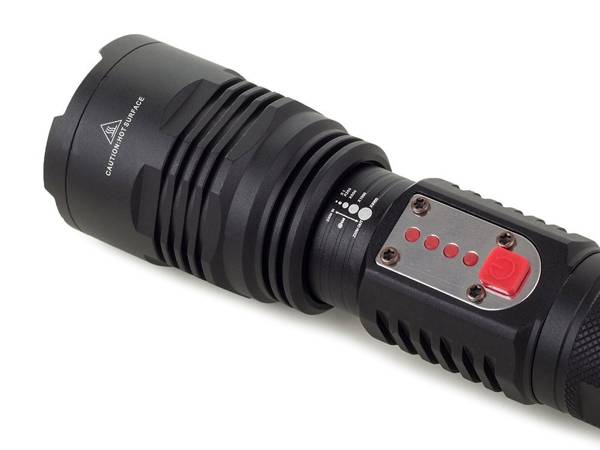 Lanternă tactică bailong cree led usb xml-l t6