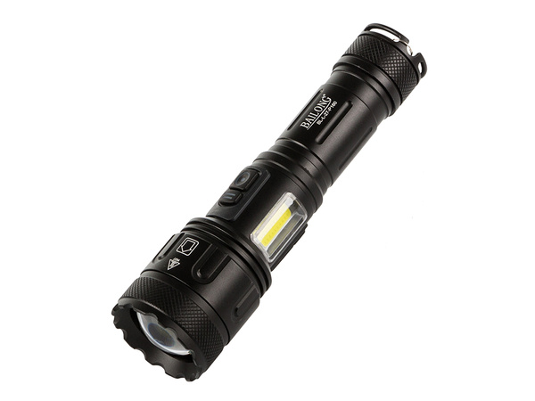 Lanternă tactică bailong cree led xhp160 cob putere