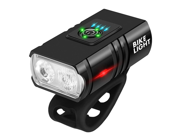 Lumina de biciclete a condus t6 față spate baterie usb