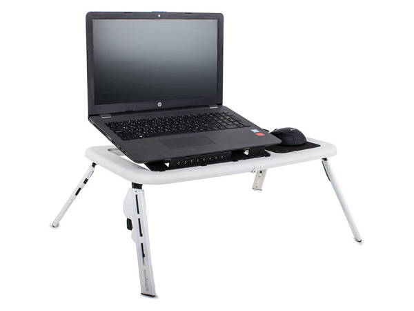 Masă pentru laptop e-table masă de noptieră pliabilă